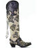 Corral Women's Rose Embroidery Western Boots - Snip Toe, White, hi-res