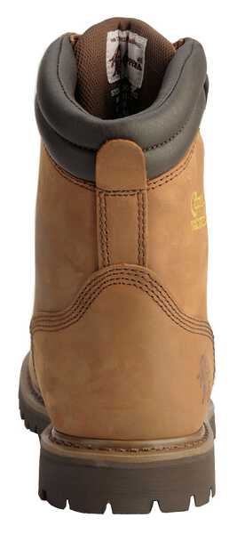 Image #13 - Chippewa Men's Heavy Duty Waterproof & Insulated Aged Bark 8" Work Boots - Steel Toe, Bark, hi-res