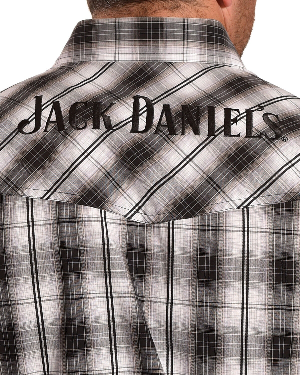 Jack Daniel's Men's Black Embroidered 