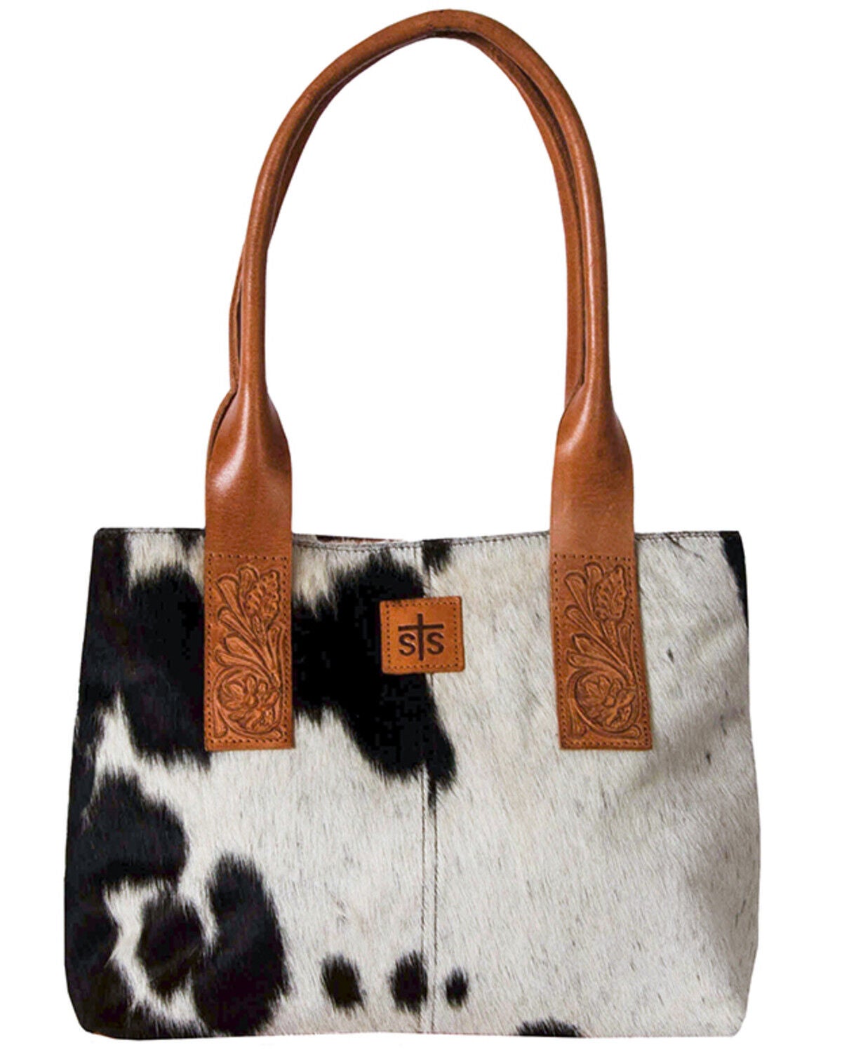 STS Ranchwear Yipee Kiyay Women's Bifold Wallet - Full Grain Cowhide Leather, Magnetic Closure, Western Style - View #9
