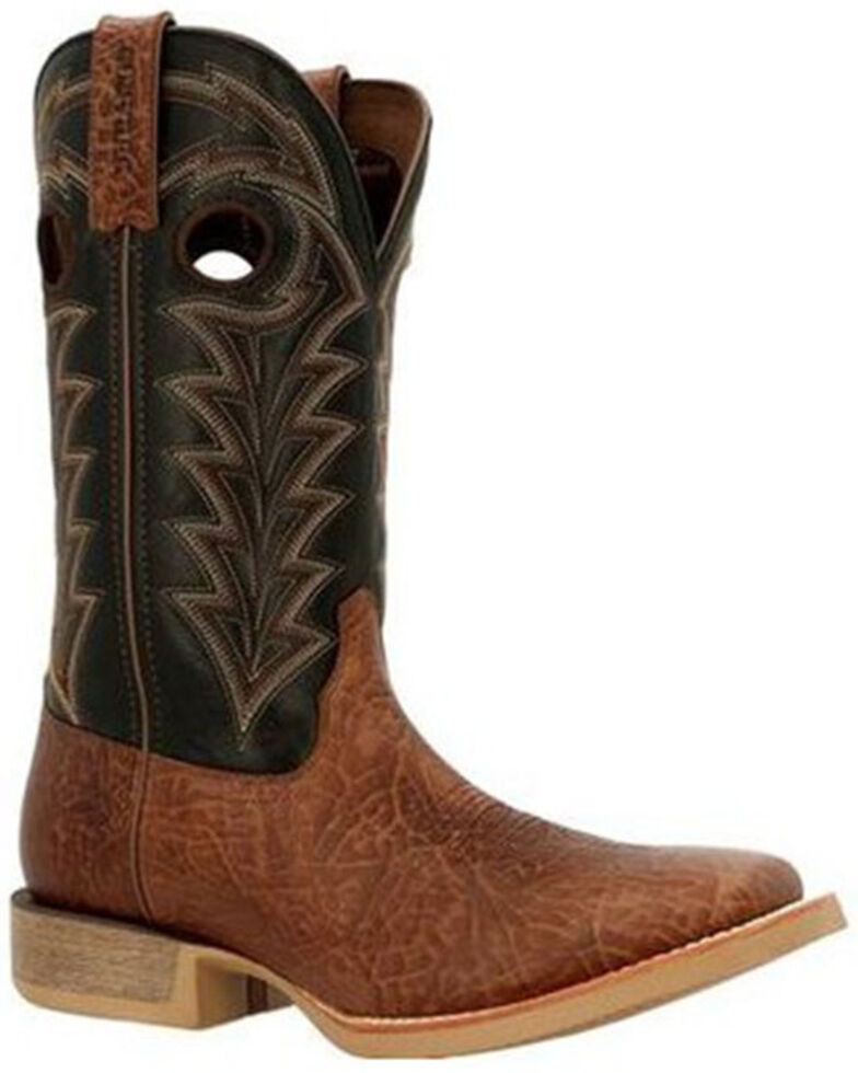Durango Men's Walnut Western Boots - Square Toe, Brown, hi-res