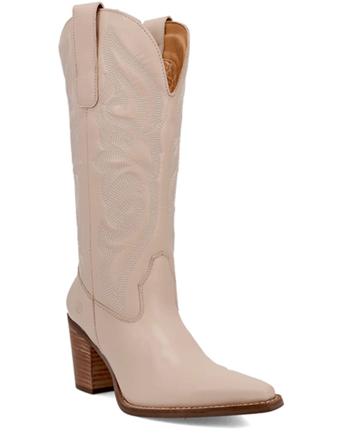 Dingo Women's Hensley Tall Western Boots - Round Toe, Sand, hi-res