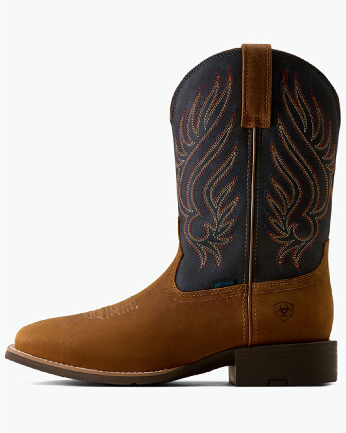 Image #2 - Ariat Men's Sport Riggs Waterproof Performance Western Boots - Broad Square Toe, Brown, hi-res