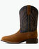 Image #2 - Ariat Men's Sport Riggs Waterproof Performance Western Boots - Broad Square Toe, Brown, hi-res