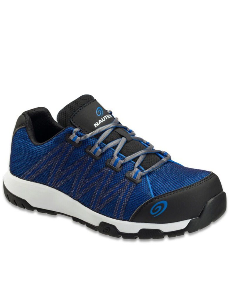 Nautilus Men's Blue Accelerator Work Shoes - Composite Toe, Blue, hi-res