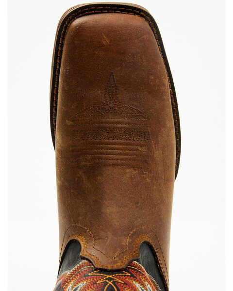 Image #6 - Durango Men's Rebel Western Performance Boots - Square Toe, Brown, hi-res