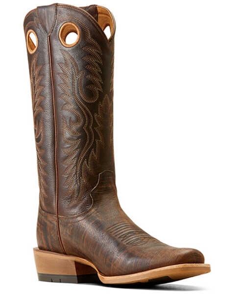 Ariat Men's Ringer Western Boots - Square Toe , Brown, hi-res