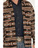 Image #3 - Panhandle Men's Jicarilla Southwestern Print Berber Shirt Jacket, Camel, hi-res