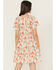 Image #4 - Ariat Women's Delilah Southwestern Print Short Sleeve Mini Dress, Rust Copper, hi-res