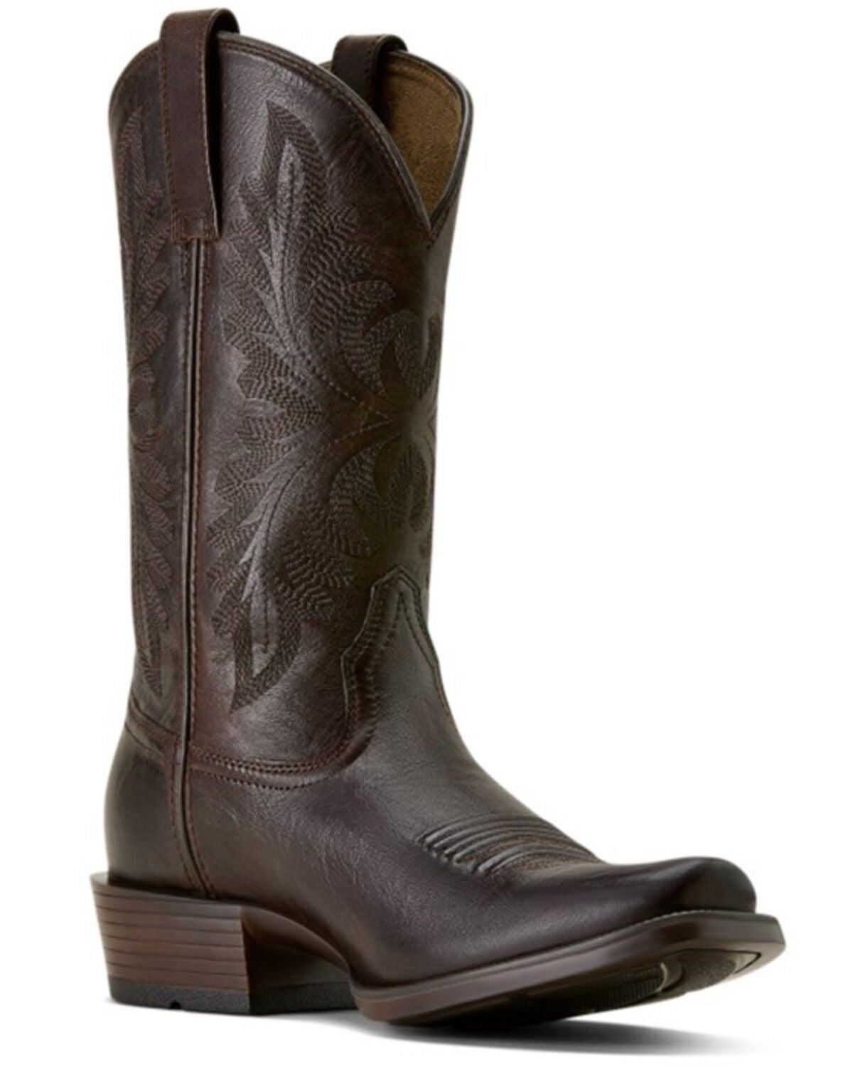 Ariat Men's Renegade Performance Western Boots - Square Toe, Chocolate, hi-res