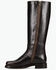 Image #3 - Frye Women's Campus Low Heel Tall Riding Fashion Boots - Round Toe, Dark Brown, hi-res