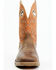Image #4 - Double H Men's Requiem Pull On Work Roper Boots - Composite Toe, Brown, hi-res