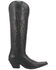 Image #2 - Dingo Women's Raisin Kane Tall Western Boots - Snip Toe, Black, hi-res