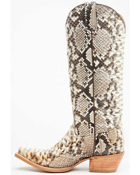 Image #3 - Idyllwind Women's Slay Exotic Python Tall Western Boots - Snip Toe, Natural, hi-res
