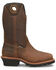 Image #2 - Carolina Men's 12" Coppice Wellington Waterproof Logger Work Boots - Composite Toe, Brown, hi-res