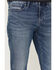 Image #2 - Brothers and Sons Men's Back Country Light Medium Wash Stretch Slim Straight Jeans, Light Medium Wash, hi-res