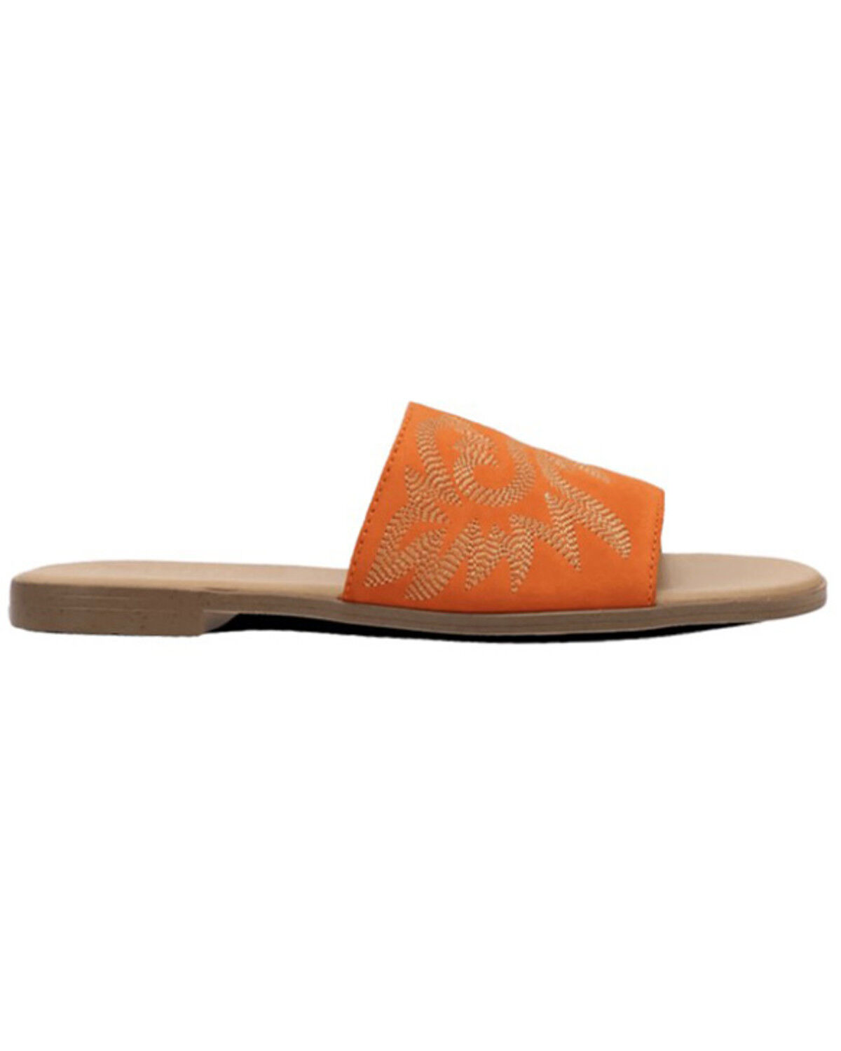 Image #2 - Dingo Women's Lasso Sandals, Orange, hi-res