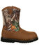 Rocky Boys' Outdoor Western Boots - Round Toe, Camouflage, hi-res