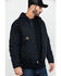 Ariat Men's Black Rebar Washed Dura Canvas Insulated Work Coat - Big & Tall , , hi-res