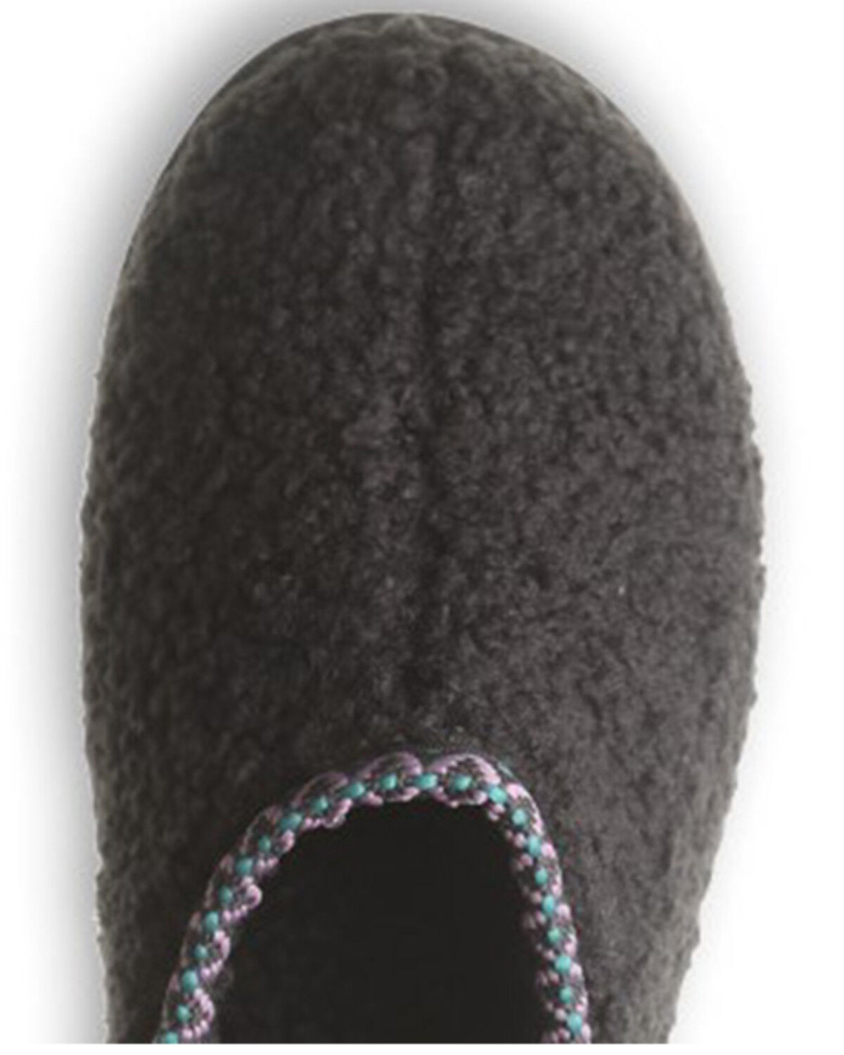 Image #6 - Bearpaw Women's Snuggle Martis Slippers, Charcoal, hi-res