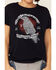 Image #2 - Paramount Network's Yellowstone Women's Navy Can't Reason with Evil Graphic Tee, Navy, hi-res
