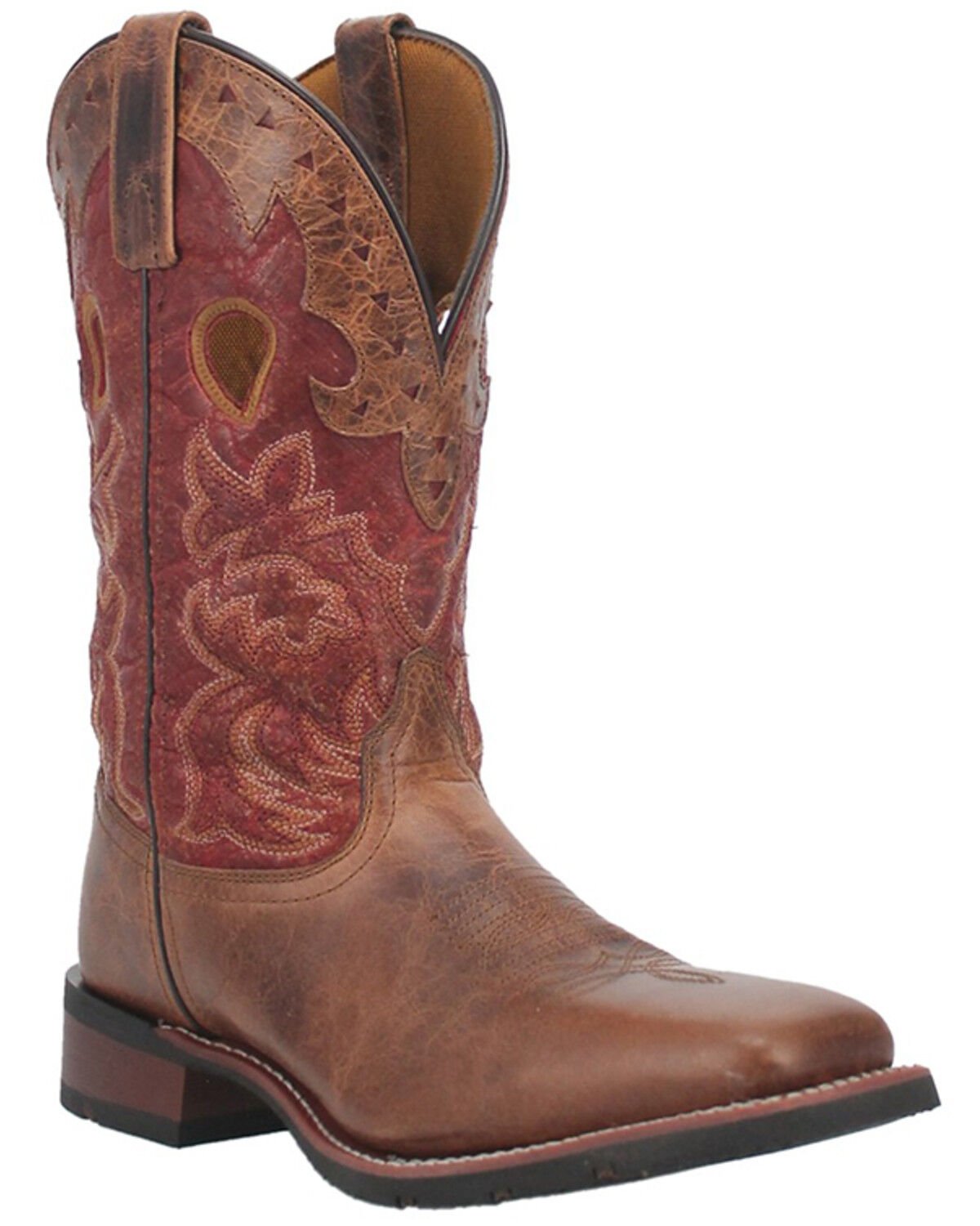 Image #1 - Laredo Men's Ross Western Boots - Broad Square Toe, , hi-res