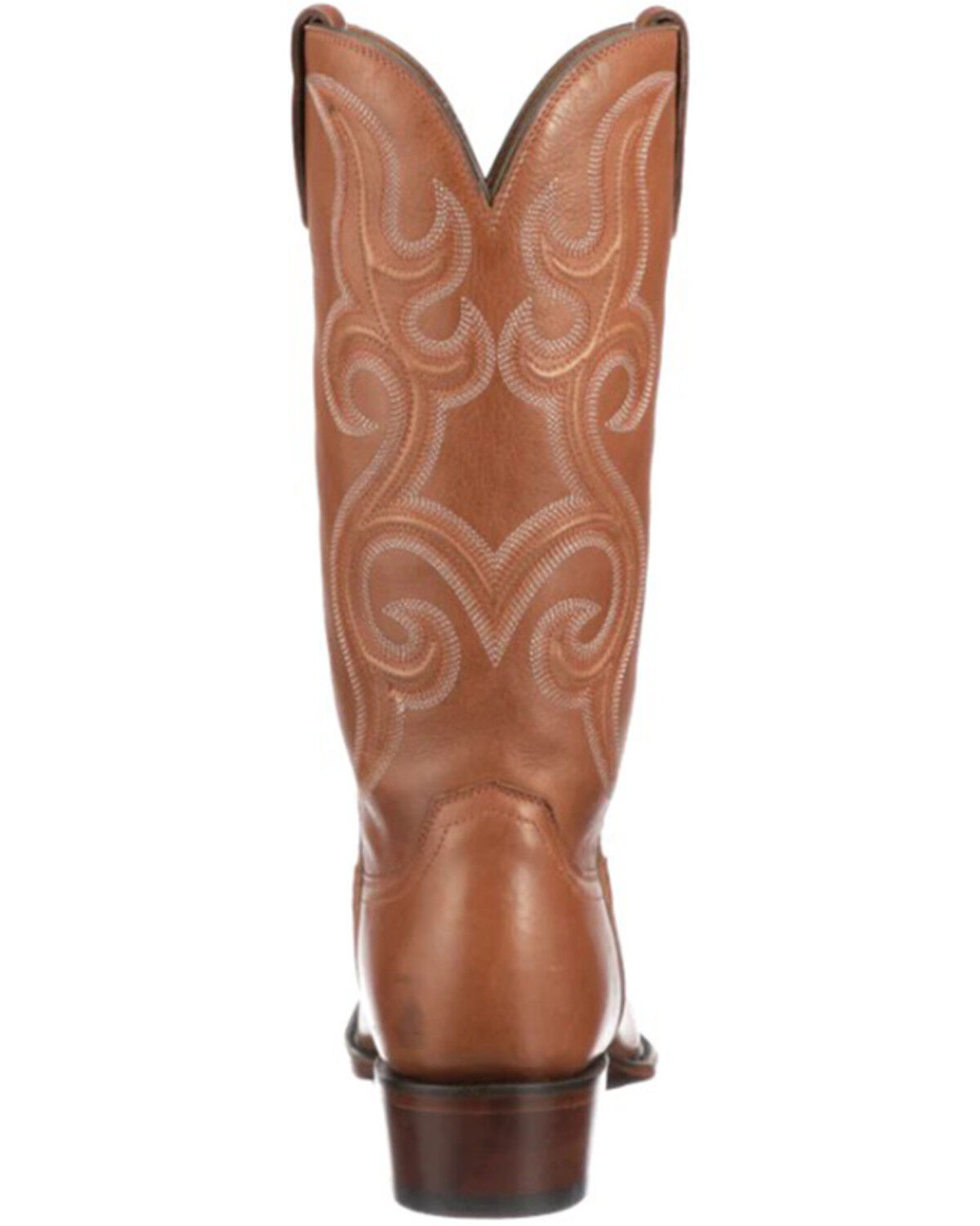 Image #3 - Lucchese Men's Baker Western Boots - Round Toe, Brown, hi-res