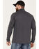 Image #4 - Brothers and Sons Men's Base Layer Quarter Zip Shirt, Charcoal, hi-res