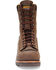 Image #4 - Carolina Men's Waterproof Lace-to-Toe Logger Boots - Composite Toe, Brown, hi-res