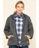 Image #1 - Ariat Women's Iron Grey FR Duralight Stretch Canvas Jacket , Steel, hi-res