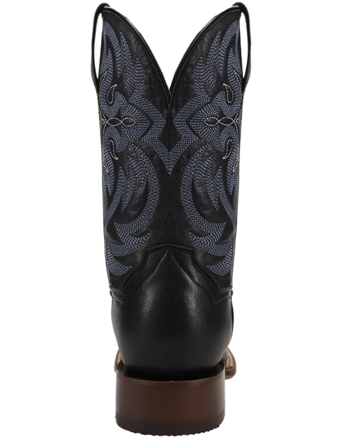 Image #5 - Dan Post Men's Sonara Western Boots - Broad Square Toe, Black, hi-res