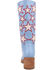 Image #5 - Dingo Women's American Dream Fashion Boots - Round Toe, Blue, hi-res