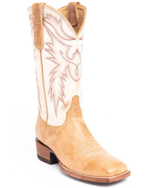 Idyllwind Women's Bold Western Performance Boots - Broad Square Toe, Tan, hi-res
