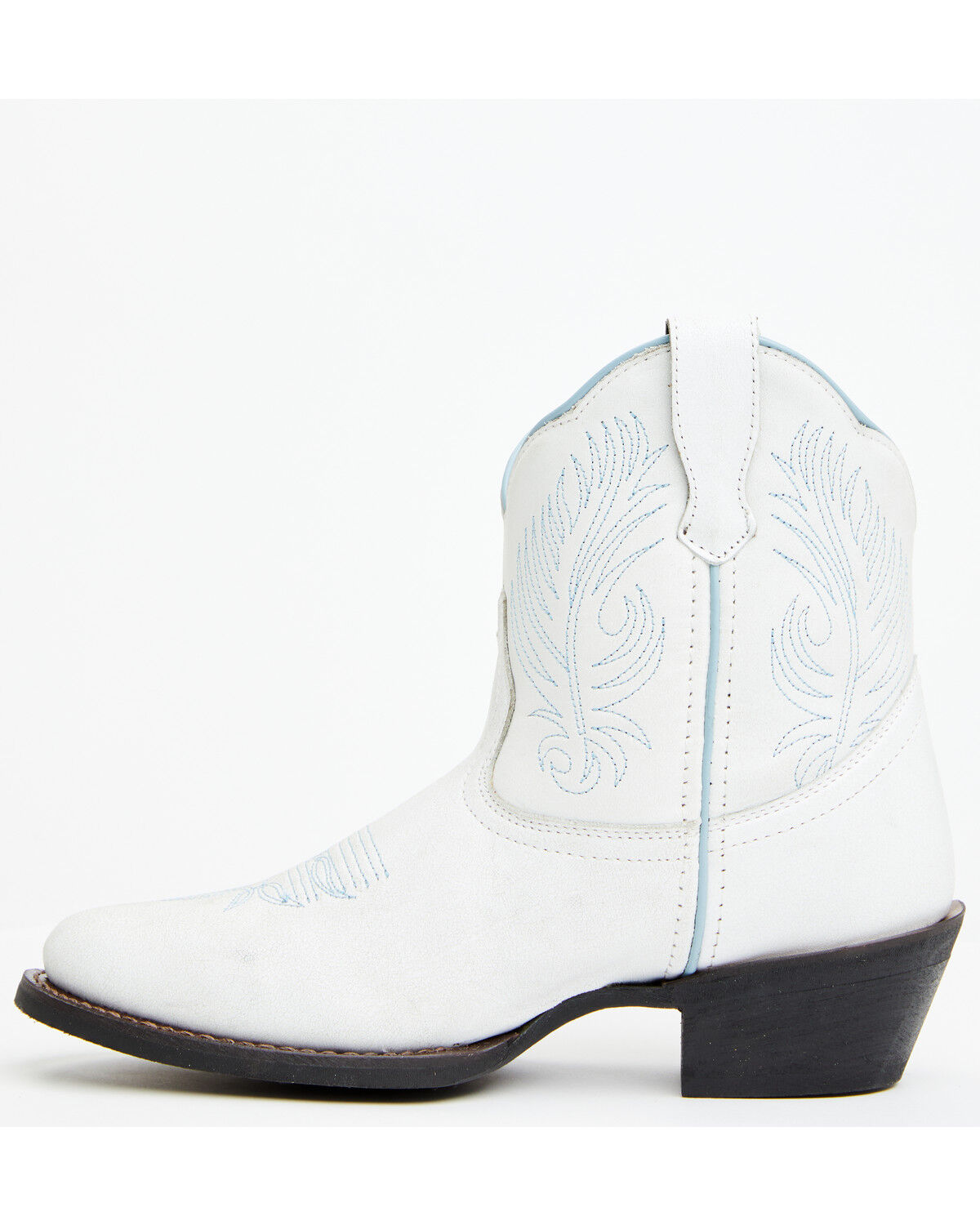 Image #3 - Laredo Women's Roxy Western Booties - Round Toe, Off White, hi-res