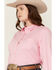 Image #2 - Ariat Women's Team Kirby Long Sleeve Button-Down Stretch Western Shirt - Plus, Pink, hi-res