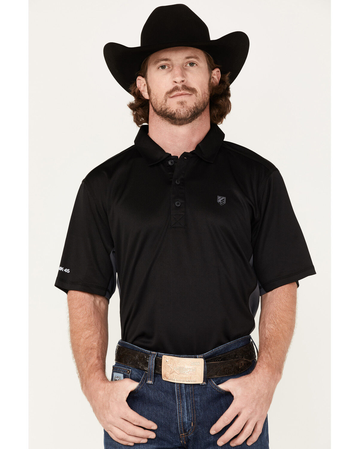 Image #1 - RANK 45® Men's Renegade Performance Short Sleeve Polo Shirt, , hi-res