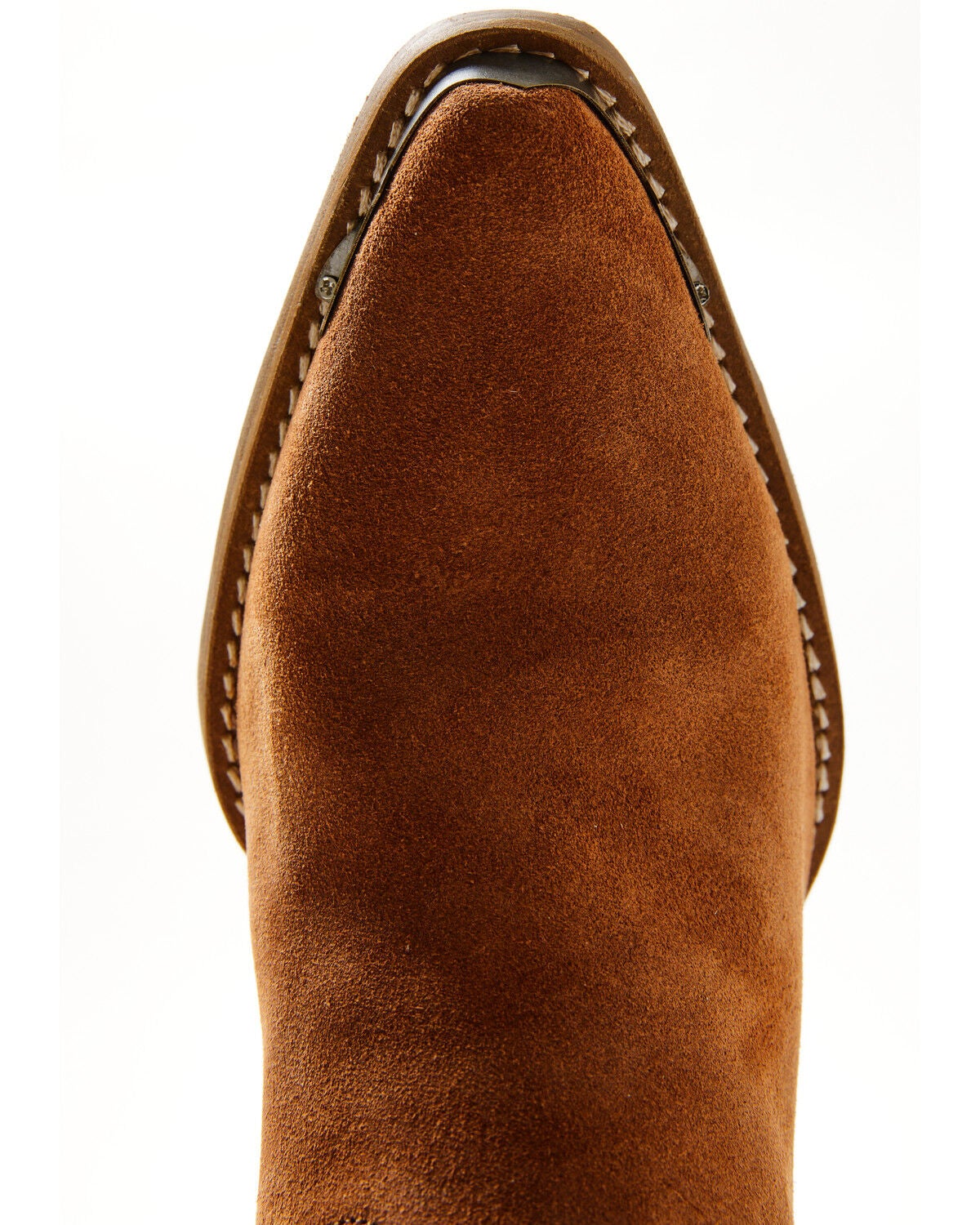Image #6 - Dingo Women's Texas Charm Suede Western Booties - Round Toe, Camel, hi-res
