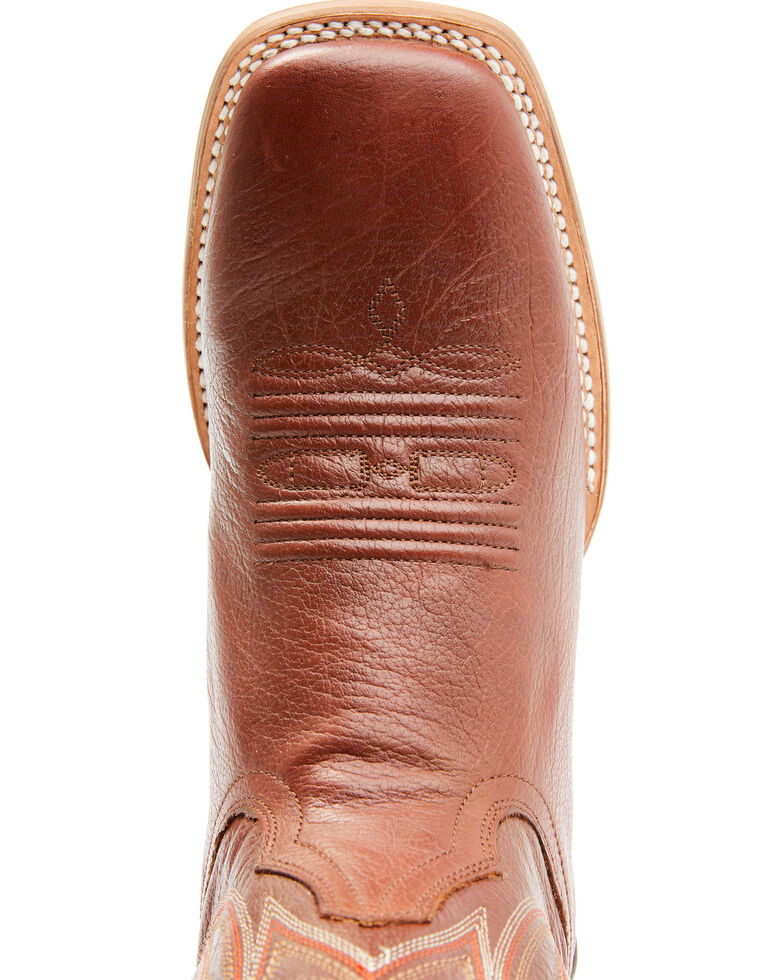 Roper Men's Brown Conceal Carry Pocket Pierce Boots - Square Toe , Brown, hi-res