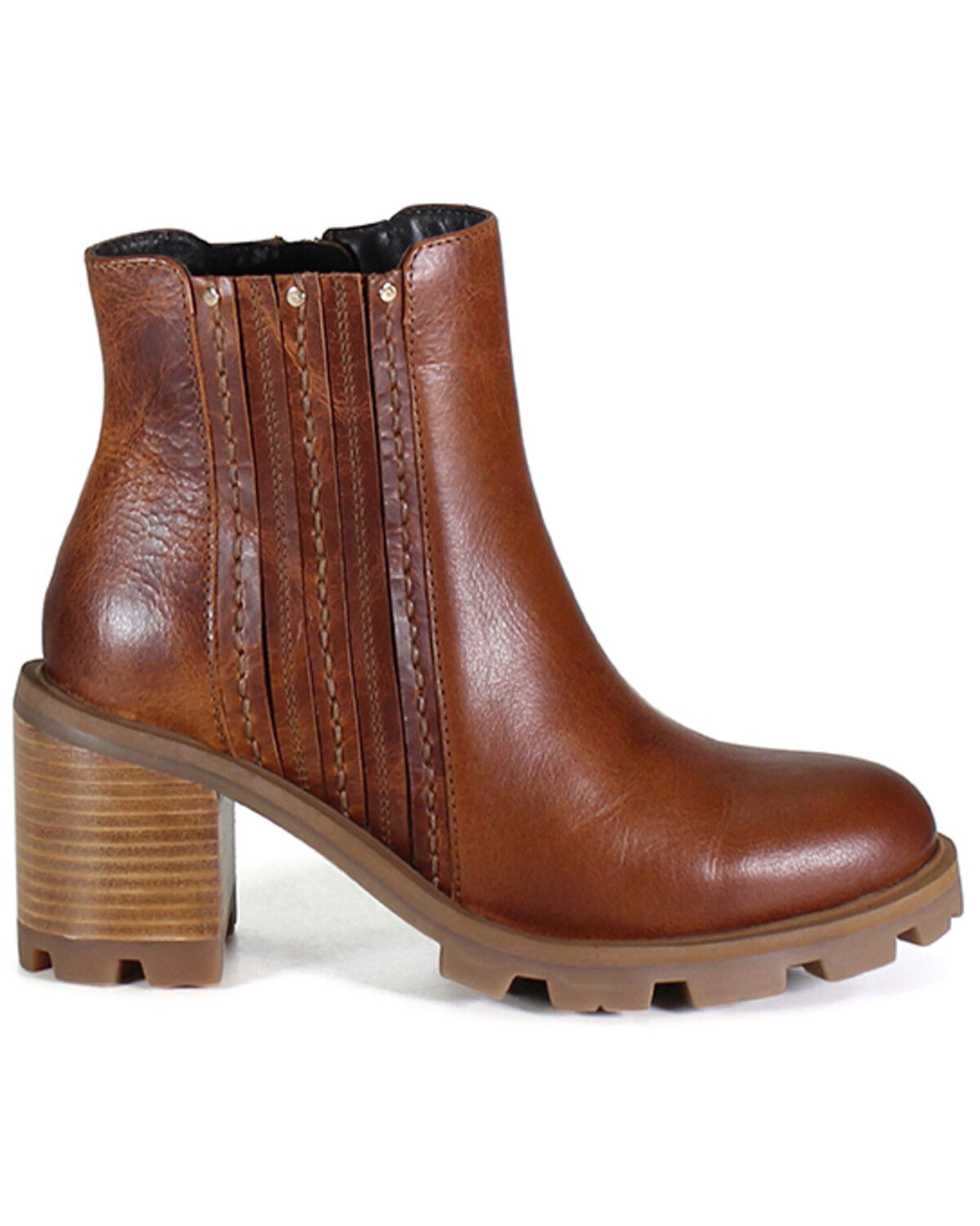 Image #2 - Diba True Women's Spice Berry Chelsea Boots - Round Toe, Tan, hi-res