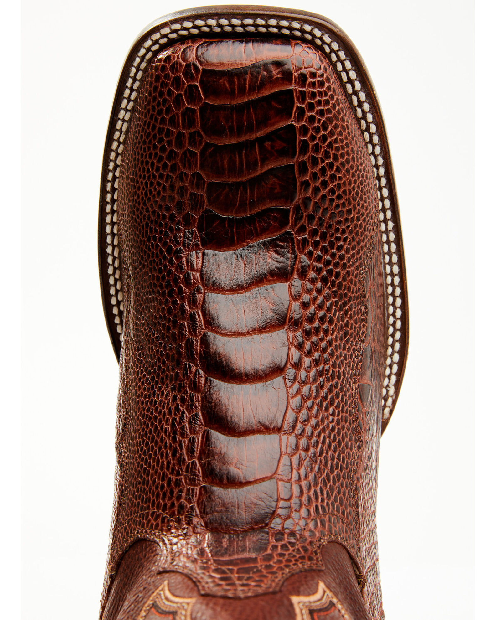 Ostrich leg boots square toe online