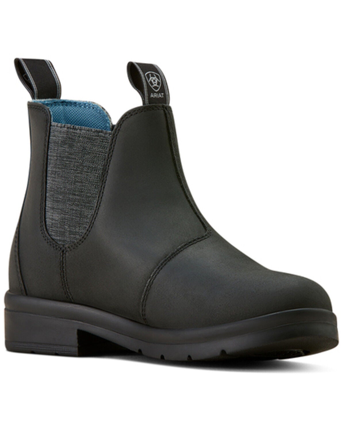 Image #1 - Ariat Boys' Whitby English Chelsea Boots - Round Toe, Black, hi-res