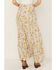 Image #4 - Rock & Roll Denim Women's Horse Print Slit Maxi Skirt , Natural, hi-res