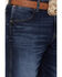 Image #2 - Wrangler Retro Men's Arvada Dark Wash Stretch Relaxed Bootcut Jeans , Dark Wash, hi-res