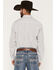Image #4 - Ariat Men's Boot Barn Exclusive Franz Geo Print Long Sleeve Button-Down Western Shirt - Tall, White, hi-res