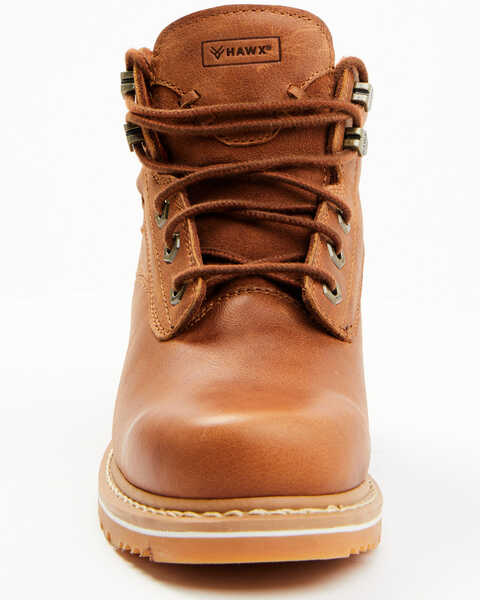 Image #4 - Hawx Women's 5" Lace-Up Work Boots - Soft Toe, Brown, hi-res