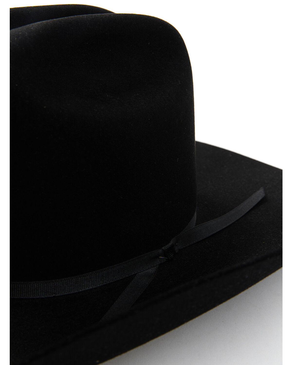 Image #2 - Serratelli 5X Felt Cowboy Hat, Black, hi-res