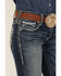 Image #4 - Ariat Women's Mid Rise Stretch Entwined Boot Cut Jeans, Indigo, hi-res
