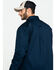 Image #5 - Hawx Men's Navy Stretch Twill Long Sleeve Work Shirt , Navy, hi-res