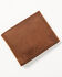 Brothers & Sons Men's Leather Bifold Wallet, Distressed Brown, hi-res