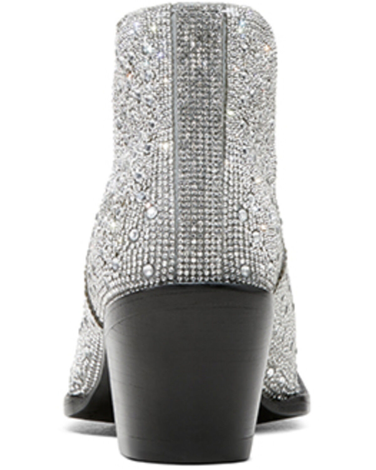 Image #3 - Ariat Women's Dixon Western Booties - Snip Toe, Silver, hi-res